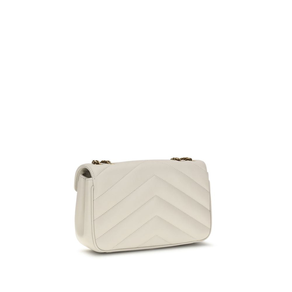 Saint Laurent Beige Lamb Ovis Aries Aries Shoulder Bag | Regal Royce