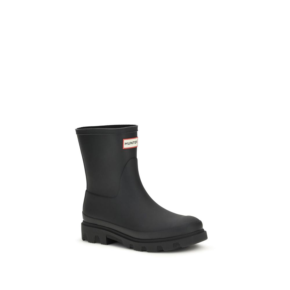 Hunter Black Rubber Rain Boots | Regal Royce