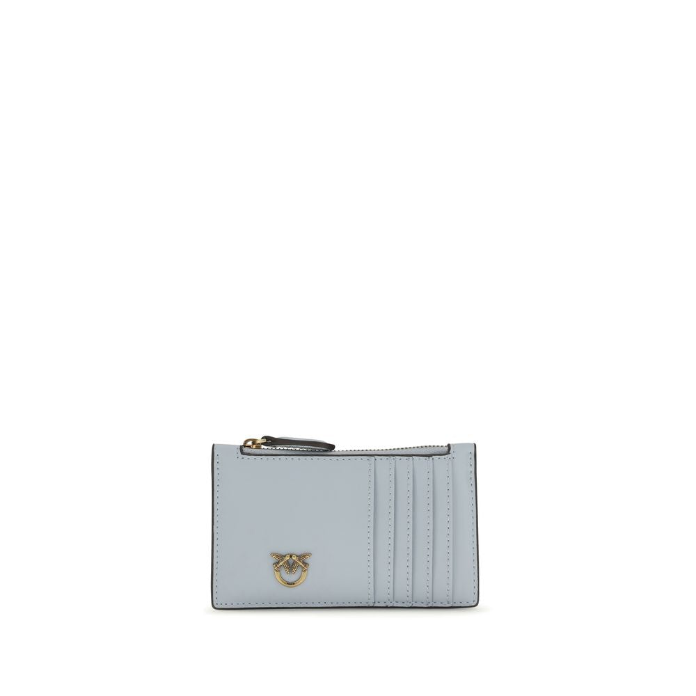 PINKO Blue Calf Leather Bos Taurus Wallet | Regal Royce
