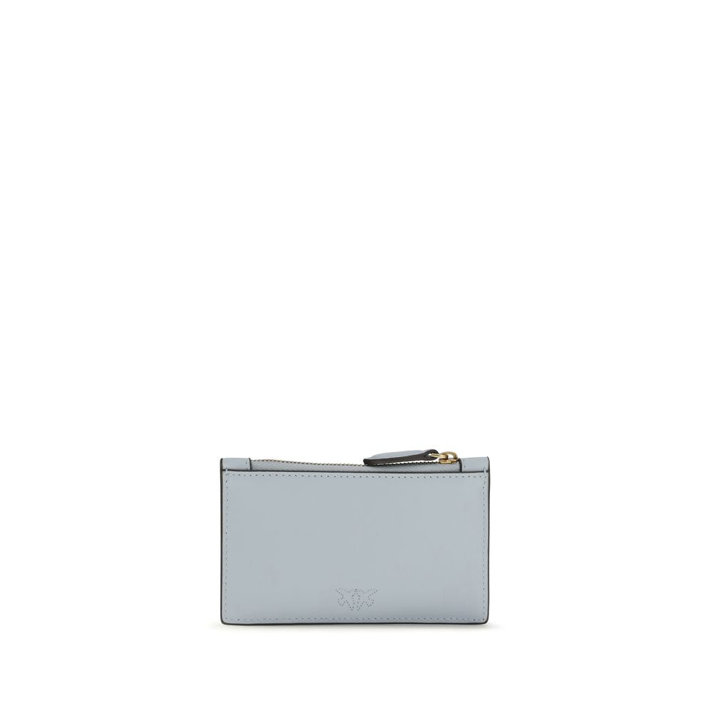 PINKO Blue Calf Leather Bos Taurus Wallet | Regal Royce