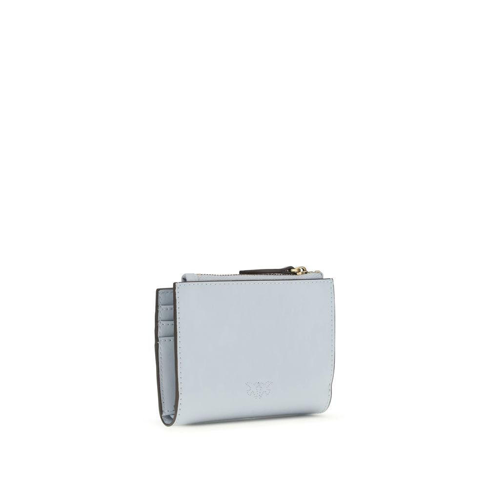 PINKO Blue Calf Leather Bos Taurus Wallet | Regal Royce