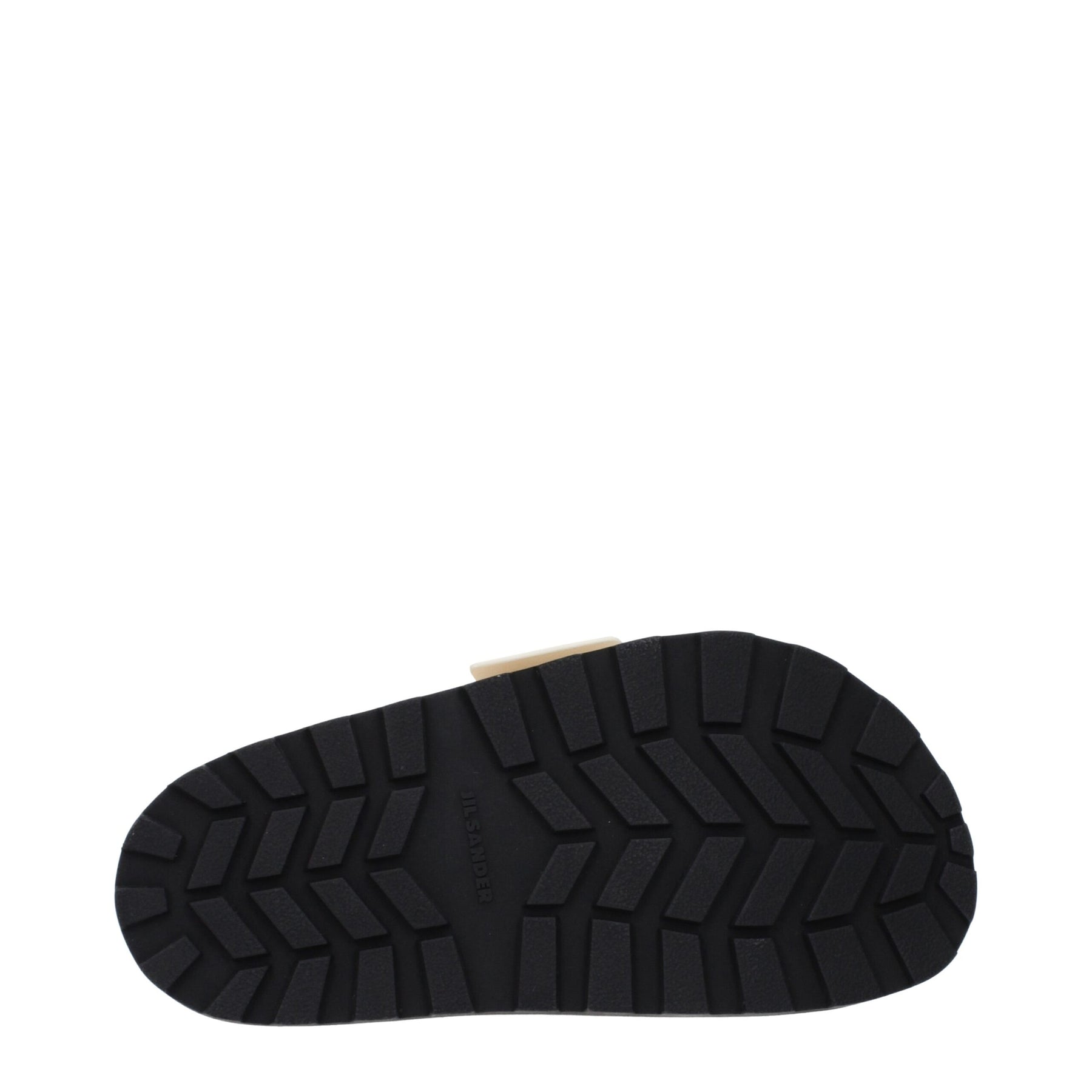 Jil Sander Beige Leather Sandals | Regal Royce