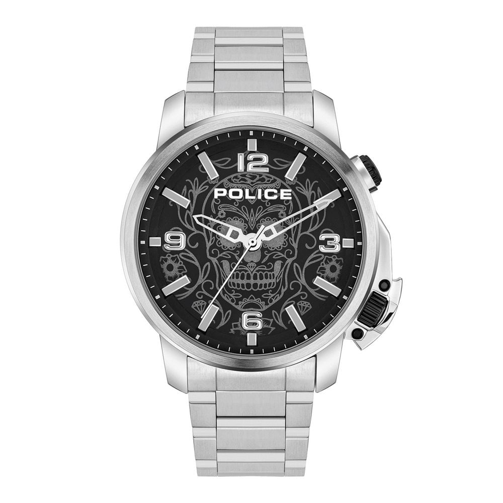 Police Gray Stainless Steel Dress Watch | Regal Royce
