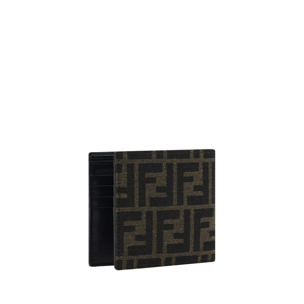Fendi Brown Calf Leather Bos Taurus Wallet | Regal Royce