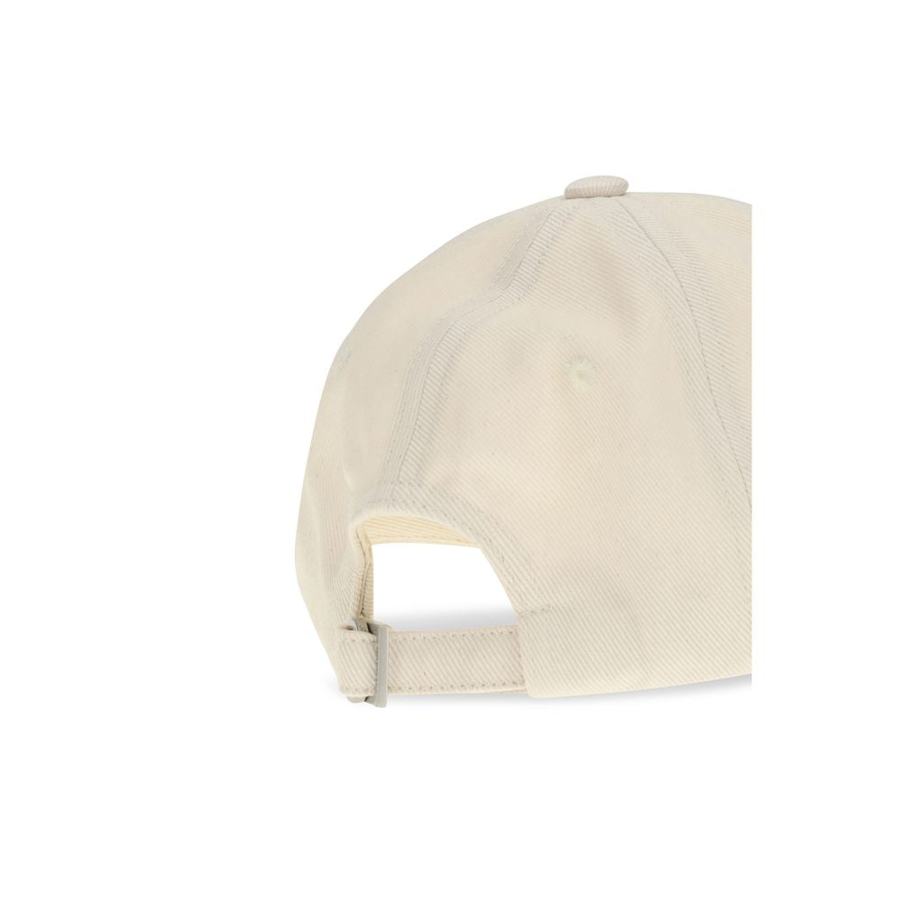 Jacquemus Beige Cotton Cap (Baseball Hat) | Regal Royce