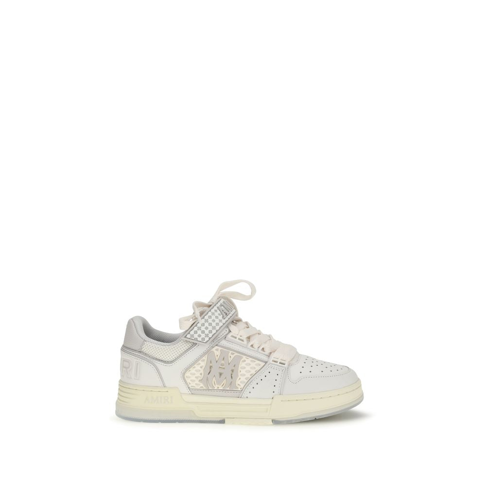 Amiri White Calf Leather Bos Taurus Athletic Sneakers | Regal Royce