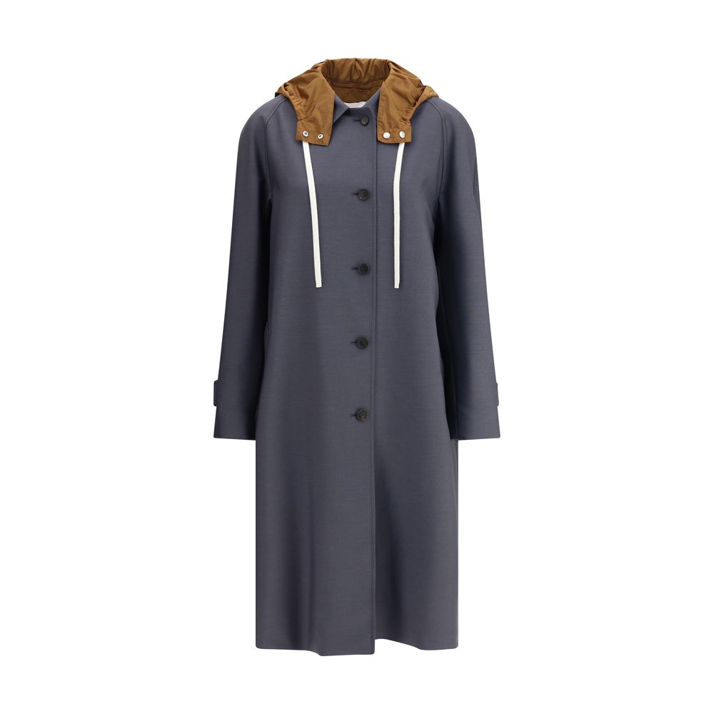 Miu Miu Gray Mohair Coat | Regal Royce