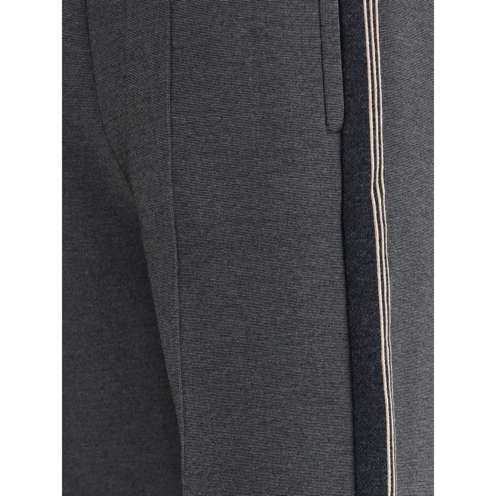 Miu Miu Gray Viscose Casual Pants | Regal Royce