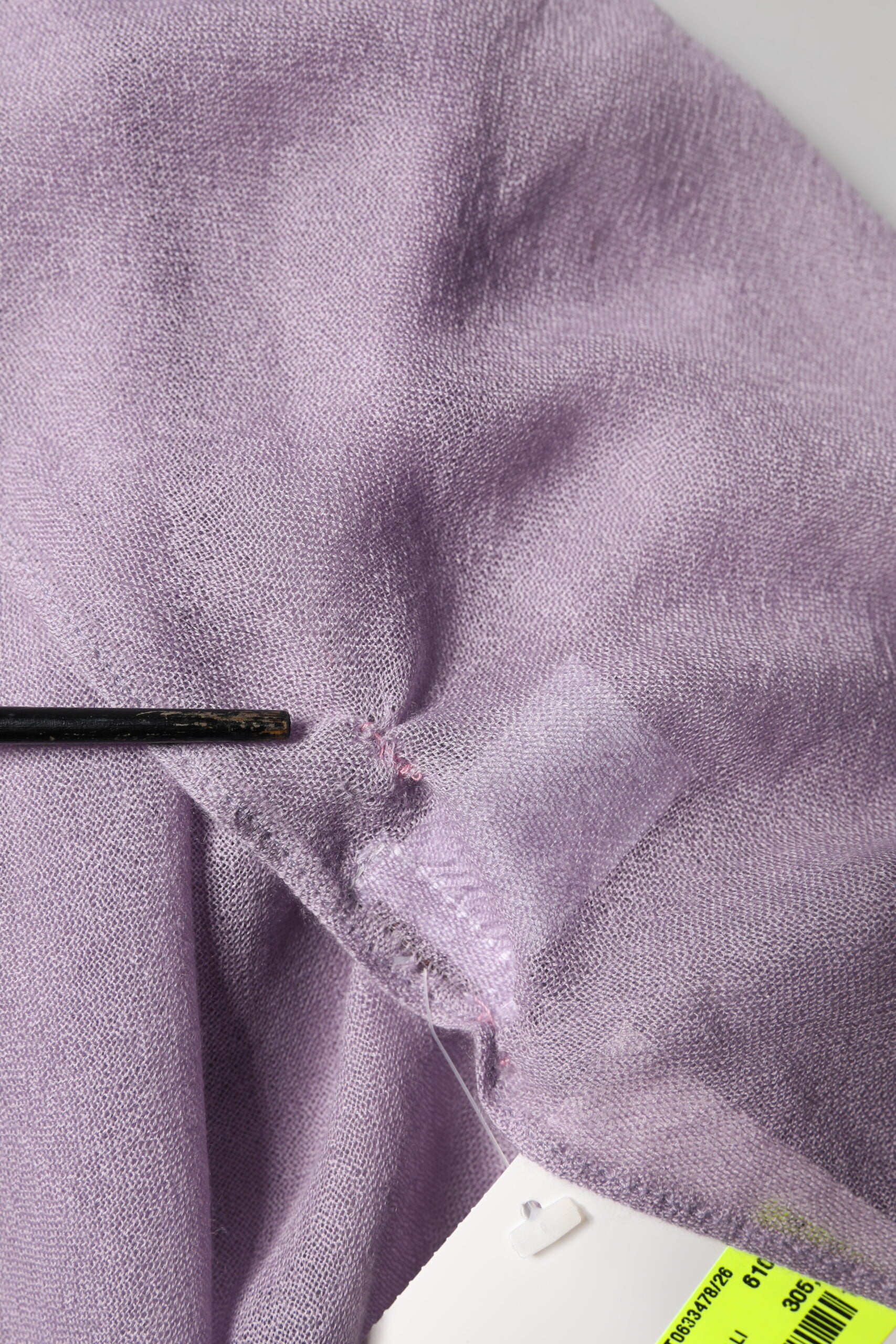 Brunello Cucinelli Purple Cashmere Silk Fringe Wrap 200cm x 95cm Scarf | Regal Royce