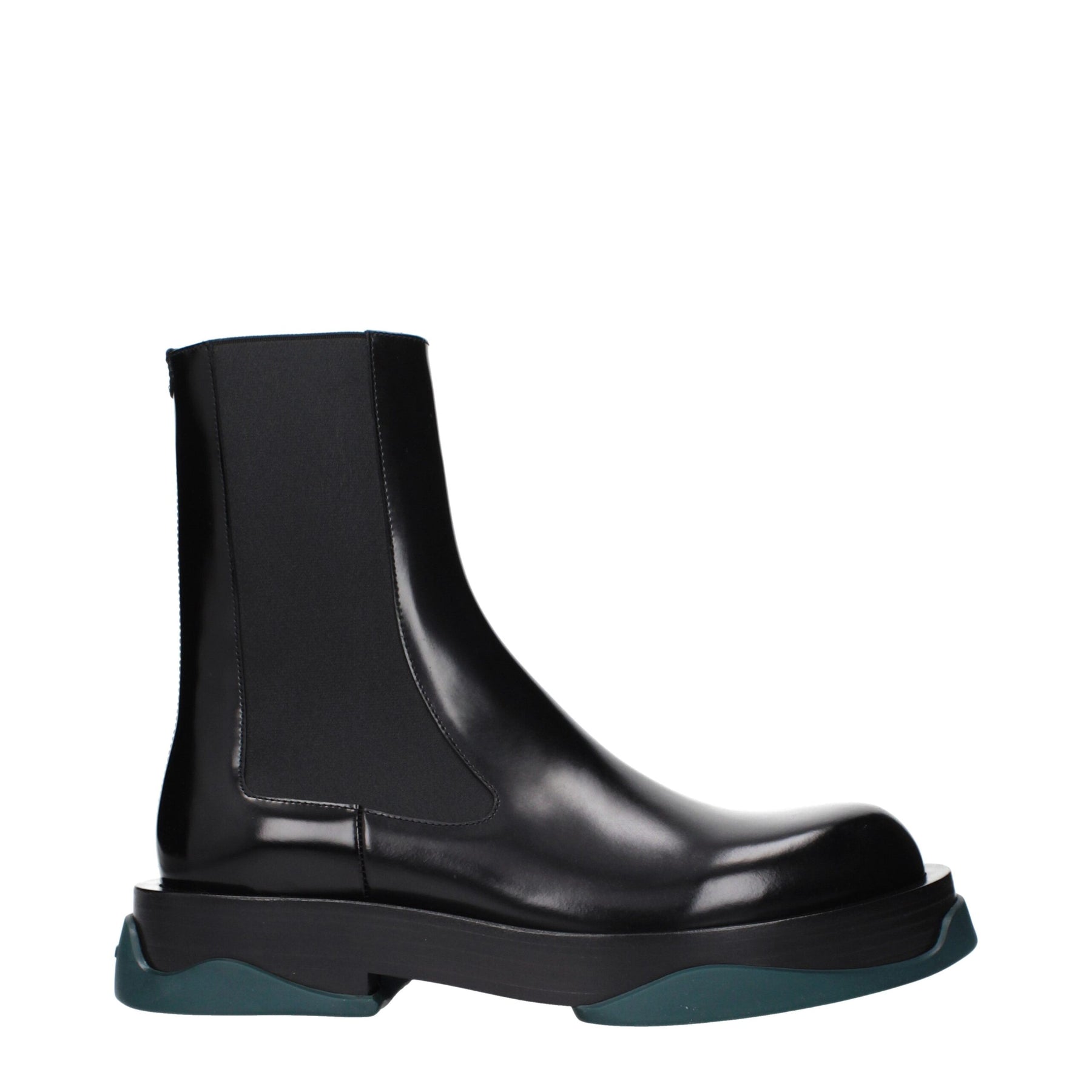 Jil Sander Black Leather Ankle Boots | Regal Royce