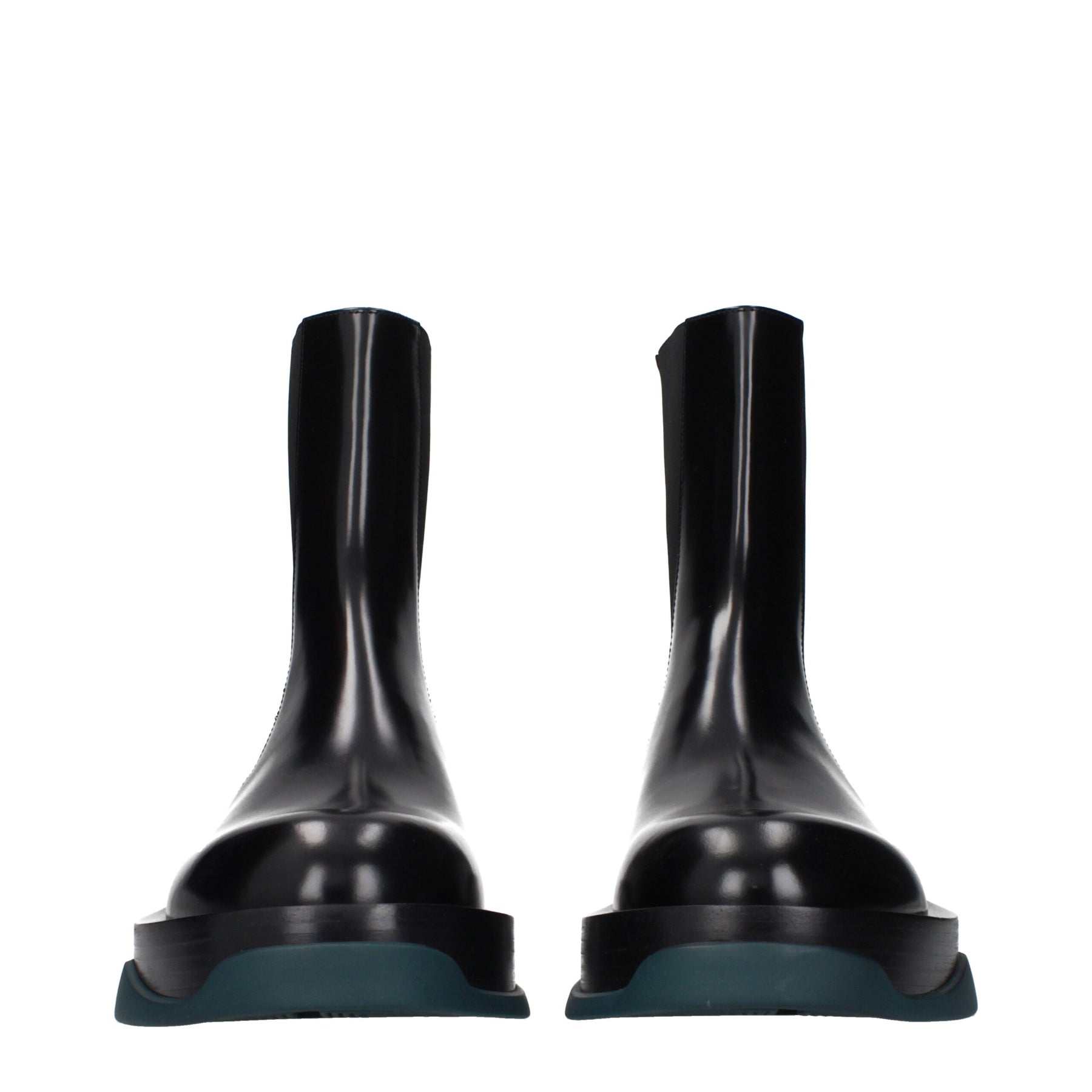 Jil Sander Black Leather Ankle Boots | Regal Royce