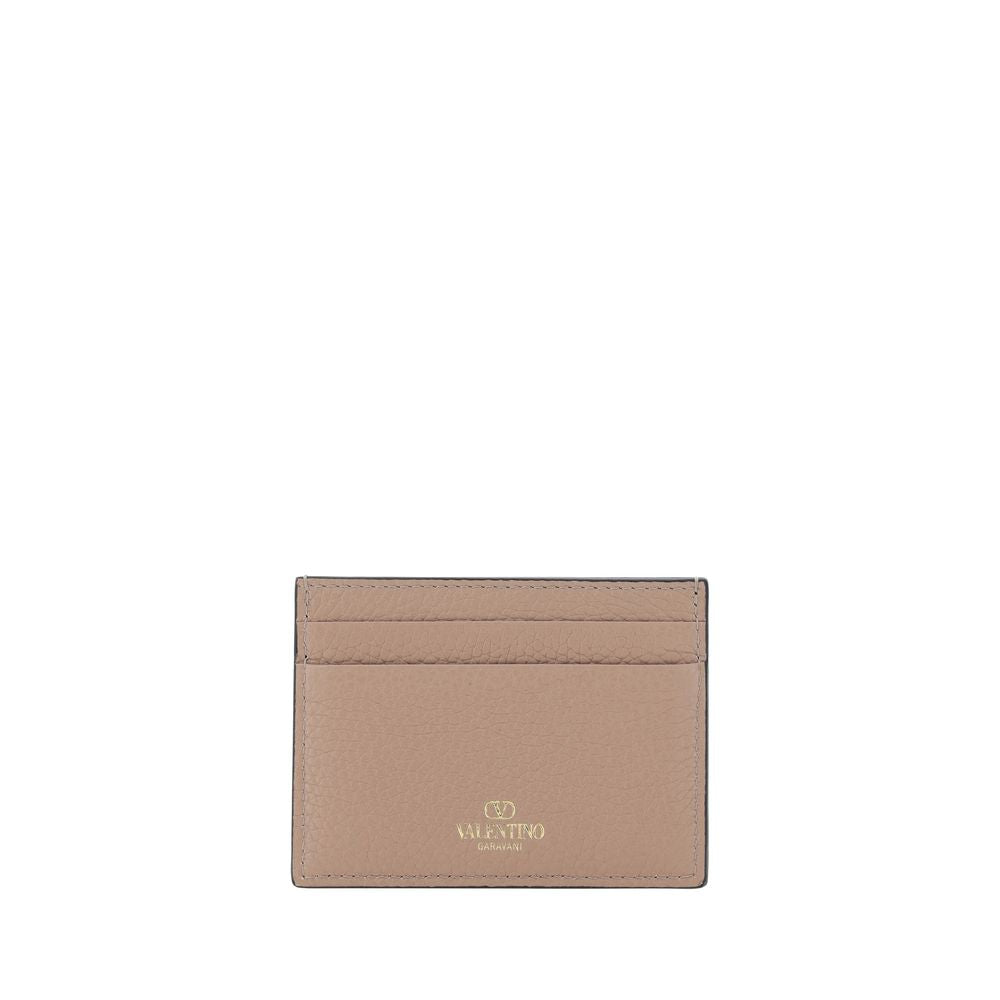 Valentino Garavani Beige Calf Leather Bos Taurus Wallet | Regal Royce