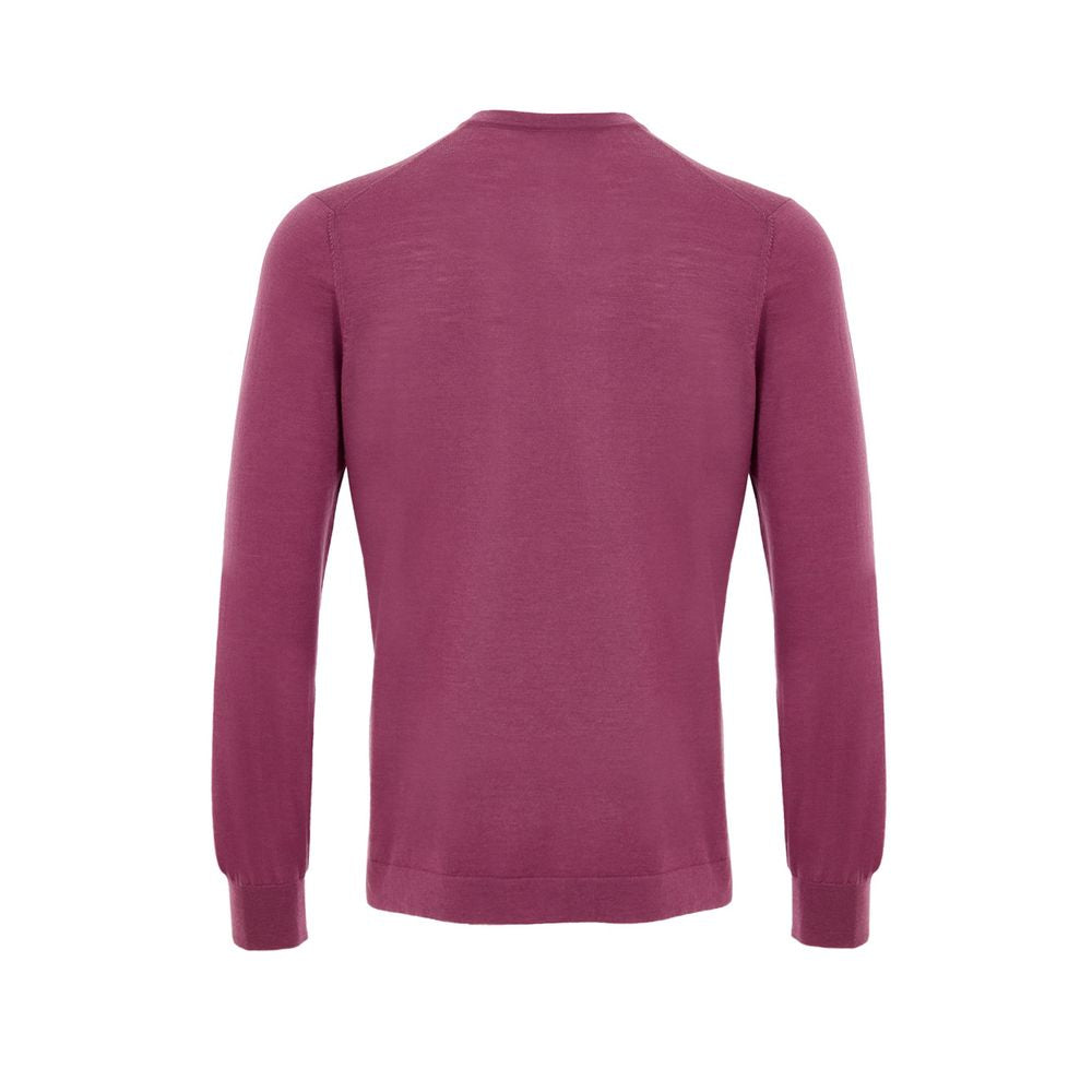 Gran Sasso Purple Wool Sweatshirt | Regal Royce