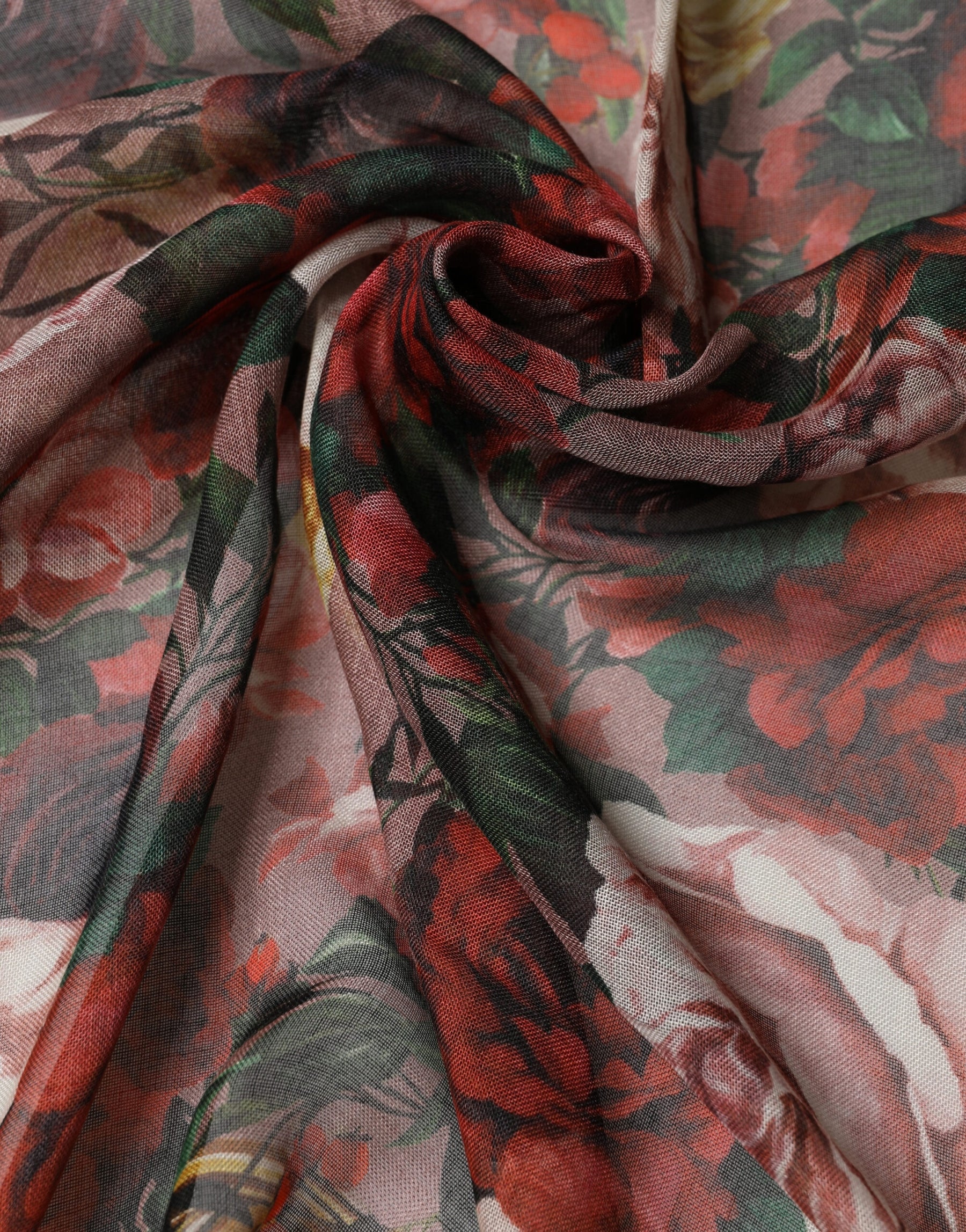 Dolce & Gabbana Multicolor Floral Cashmere Square Stole  Scarf | Regal Royce