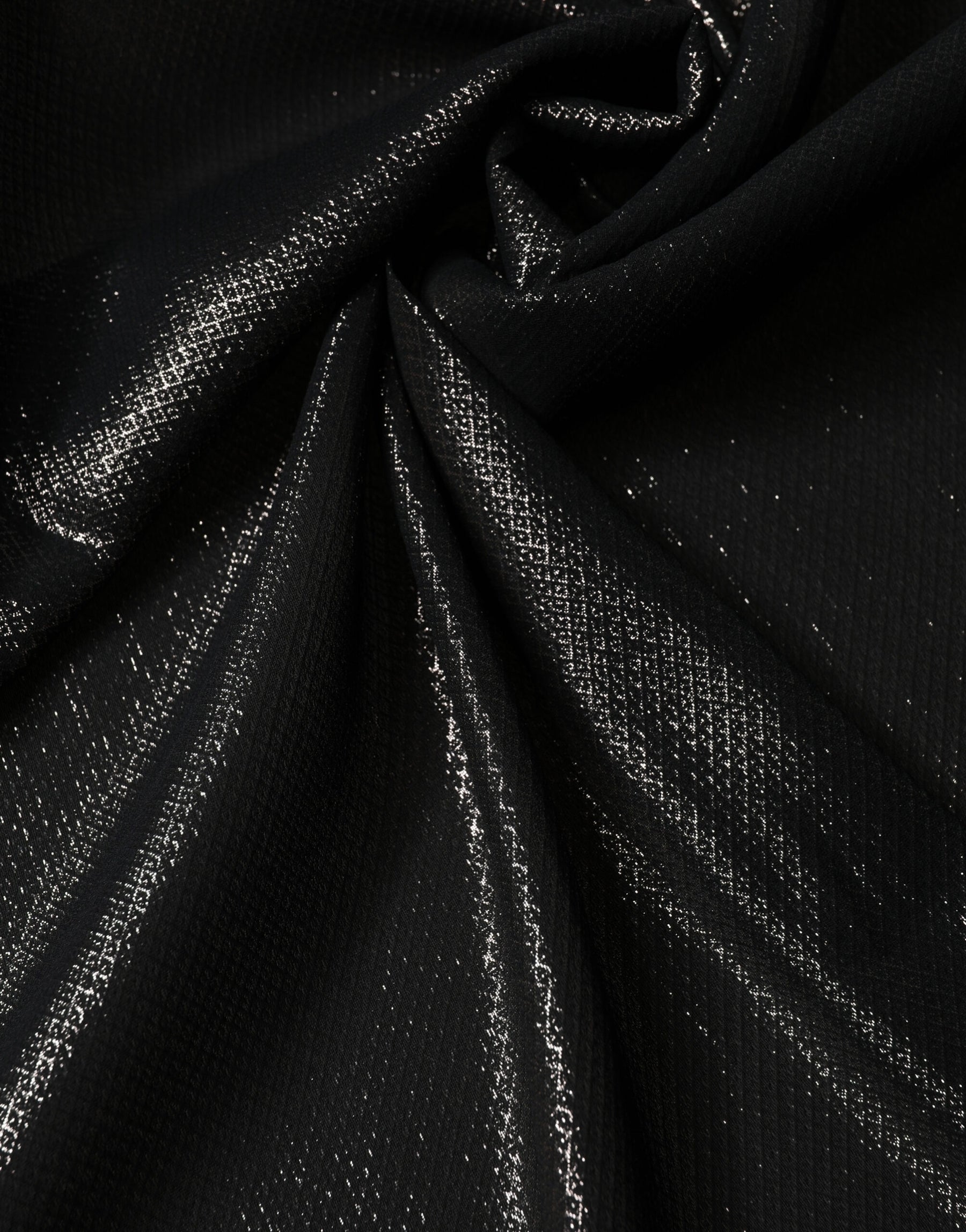 Dolce & Gabbana Black Silk Square Wrap Shawl Foulard 122cm x 120cm  Scarf | Regal Royce