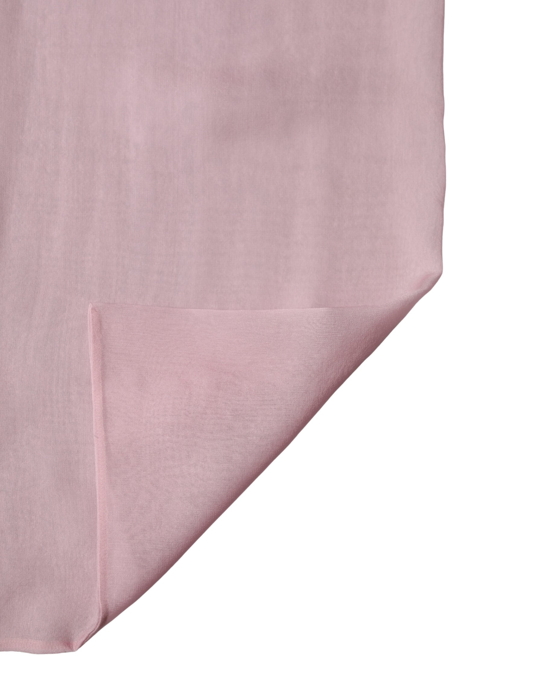 Dolce & Gabbana Pink Silk Sash Wrap Shawl Foulard 291cm x 19cm Scarf | Regal Royce
