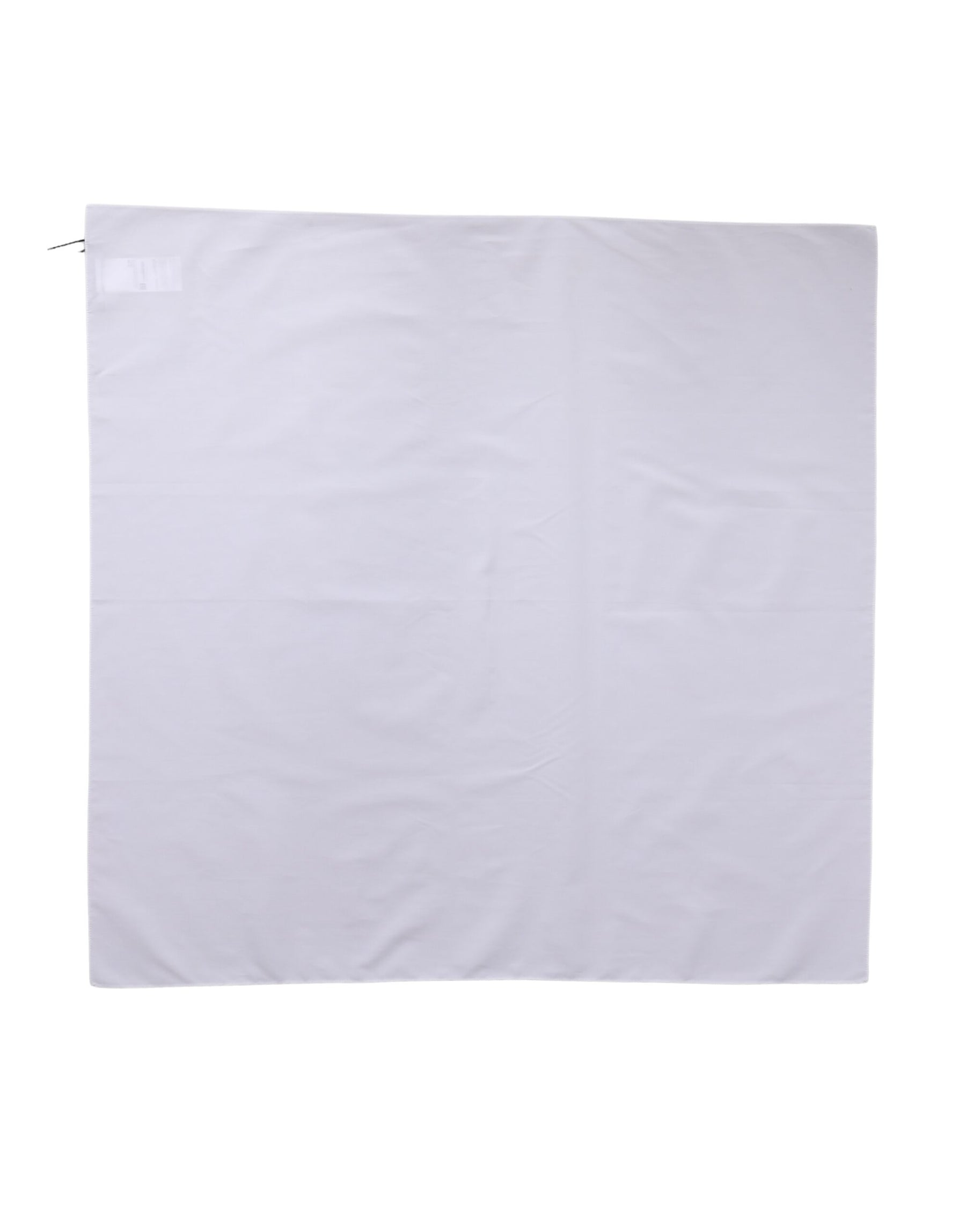 Dolce & Gabbana White Cotton Wrap Square Shawl Stole 71cm x 70cm  Scarf | Regal Royce