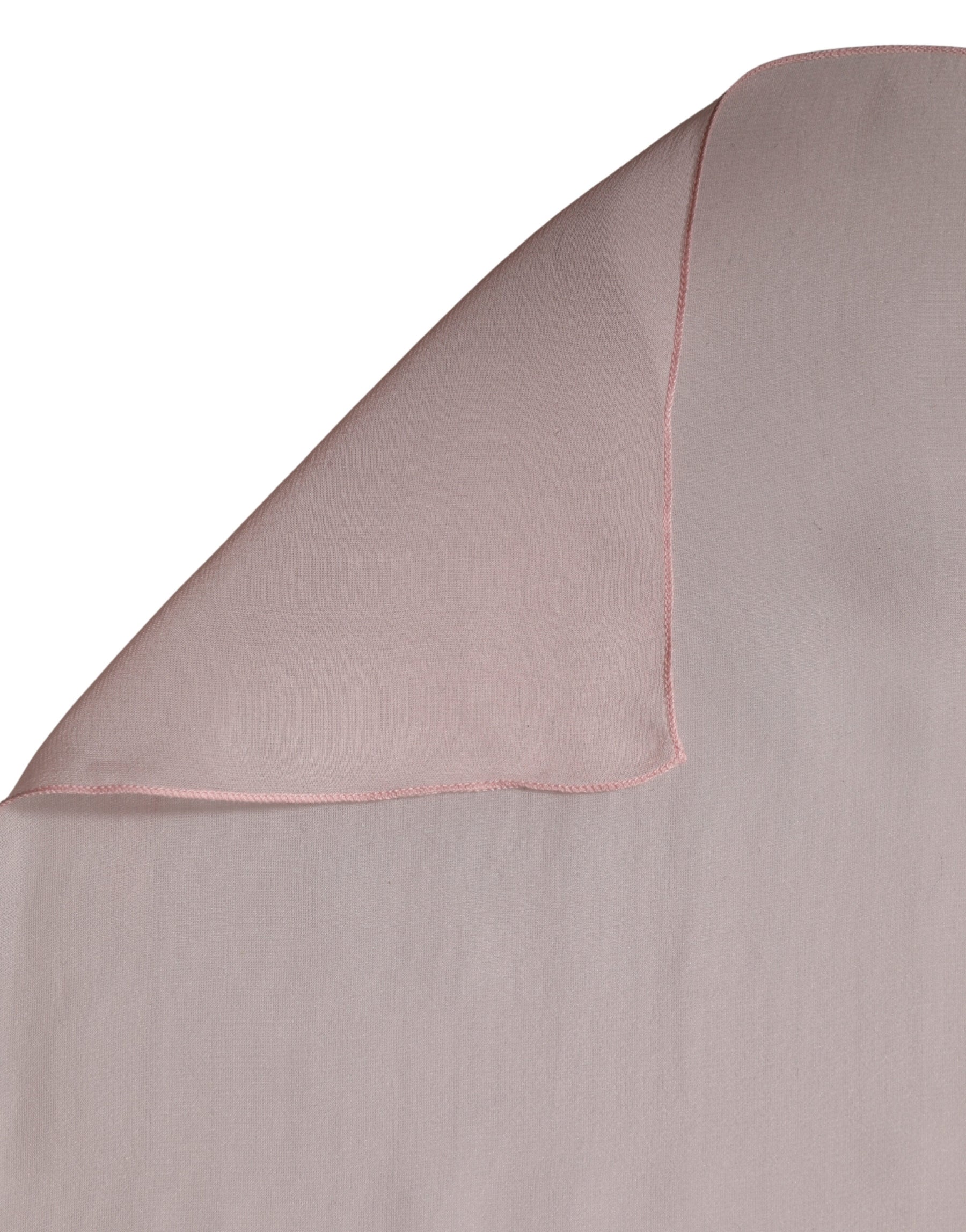 Dolce & Gabbana Light Pink Silk Neck Wrap Shawl Stole 272cm x 120cm Scarf | Regal Royce