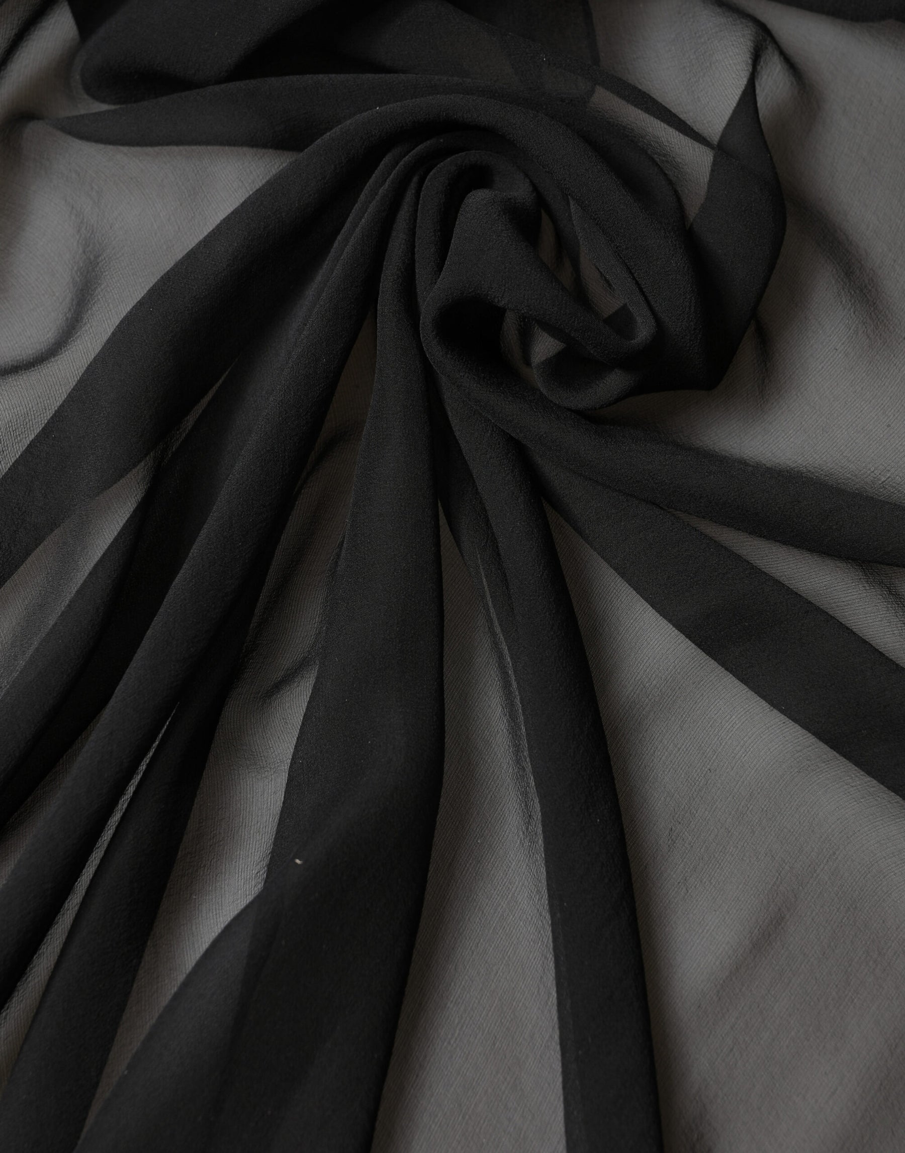 Dolce & Gabbana Black Silk Neck Wrap Shawl Stole 167cm x 126cm Scarf | Regal Royce