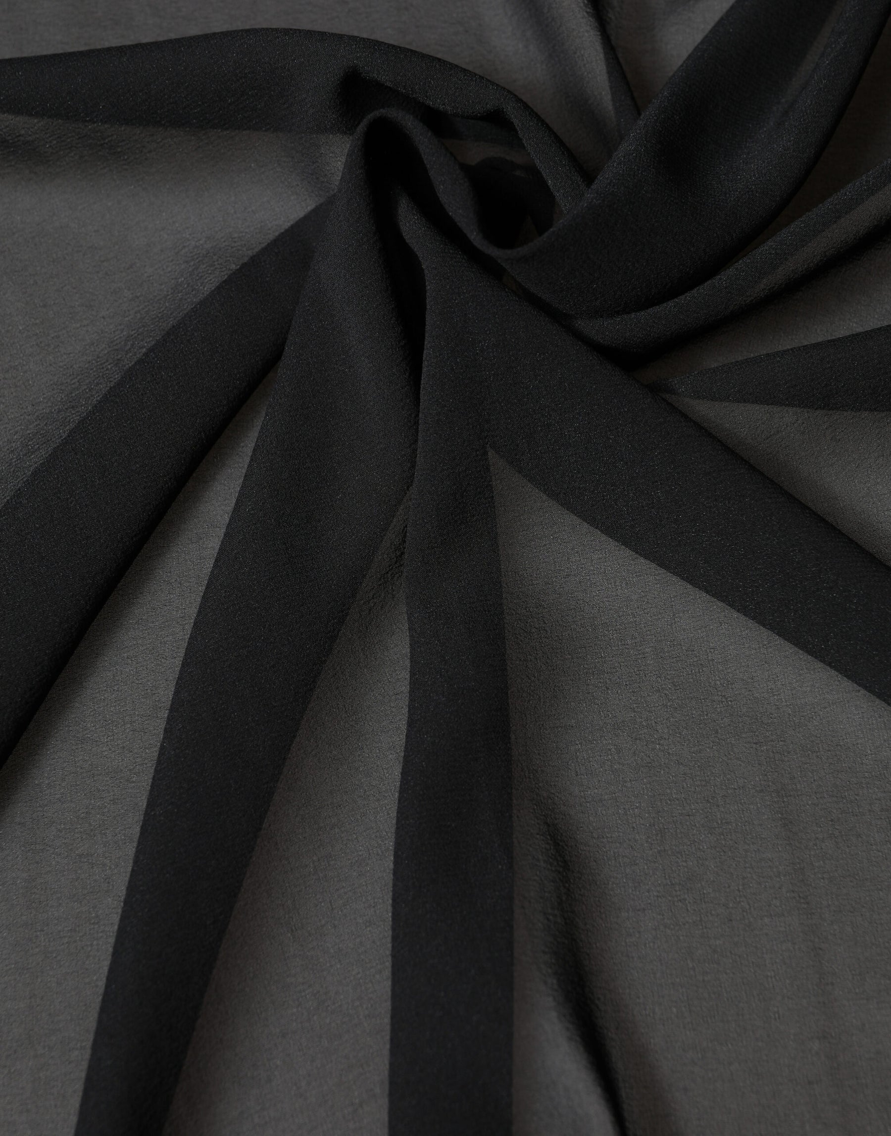 Dolce & Gabbana Black Silk Neck Wrap Shawl Stole 200cm x 64cm  Scarf | Regal Royce