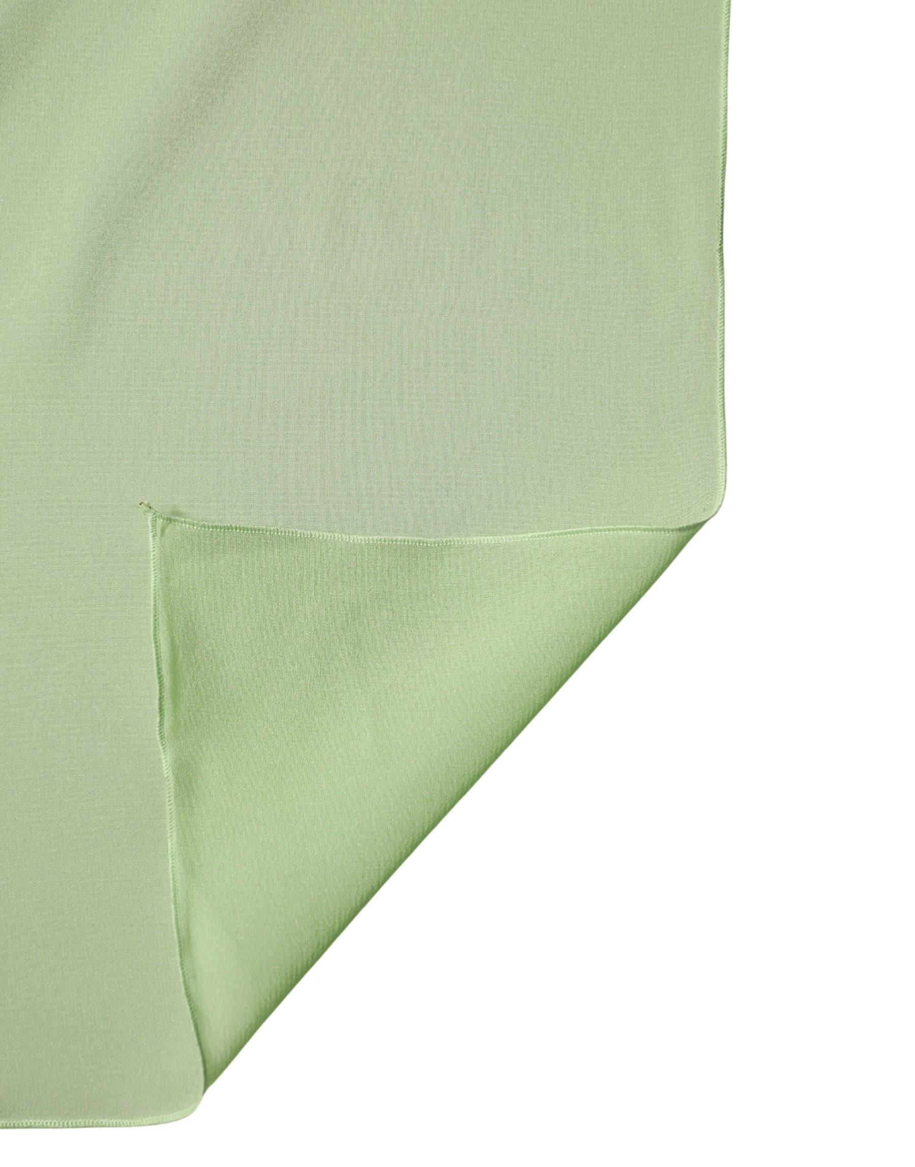 Dolce & Gabbana Light Green Silk Neck Wrap Shawl Stole 200cm x 64cm  Scarf | Regal Royce