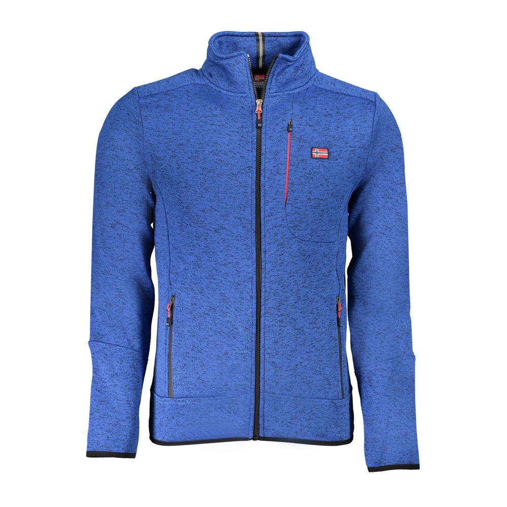 Norway 1963 Blu Polyester Men Sweatshirt | Regal Royce