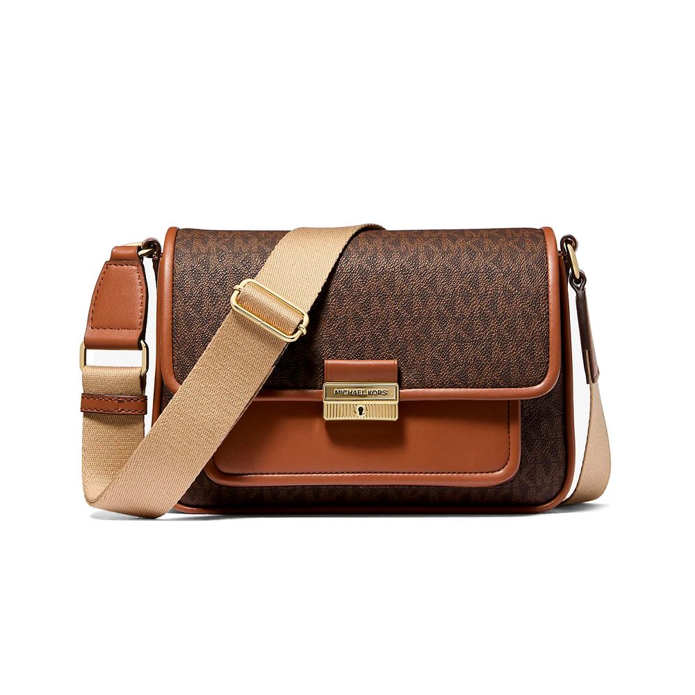 Michael Kors Brown Canvas Crossbody Bag | Regal Royce