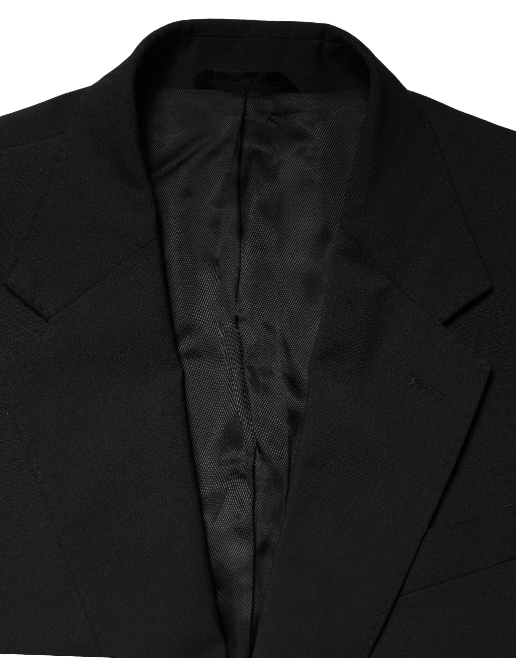 Dolce & Gabbana Black MARTINI Single Breasted Tuxedo Blazer | Regal Royce