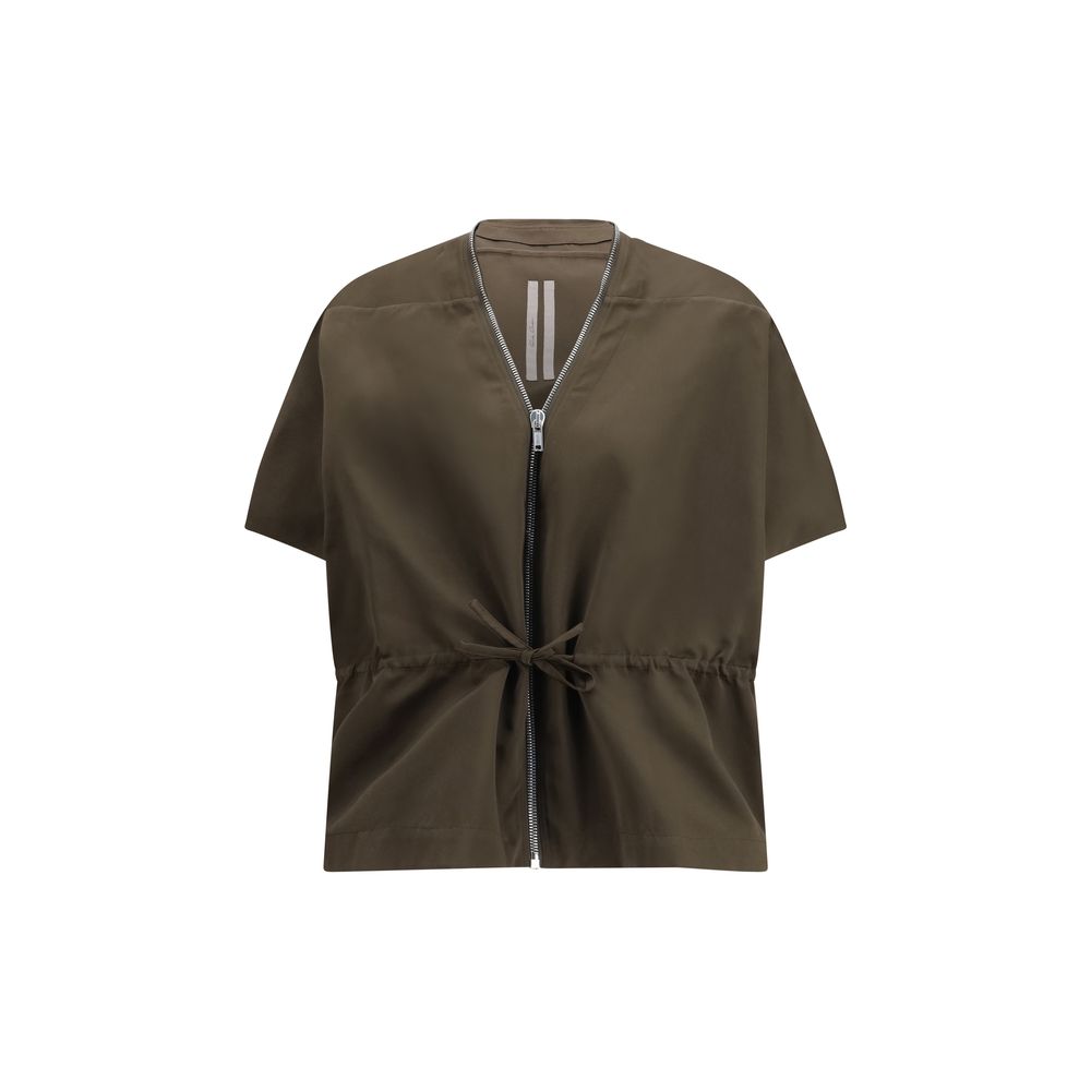 Rick Owens Brown Polyester Shell Jacket | Regal Royce