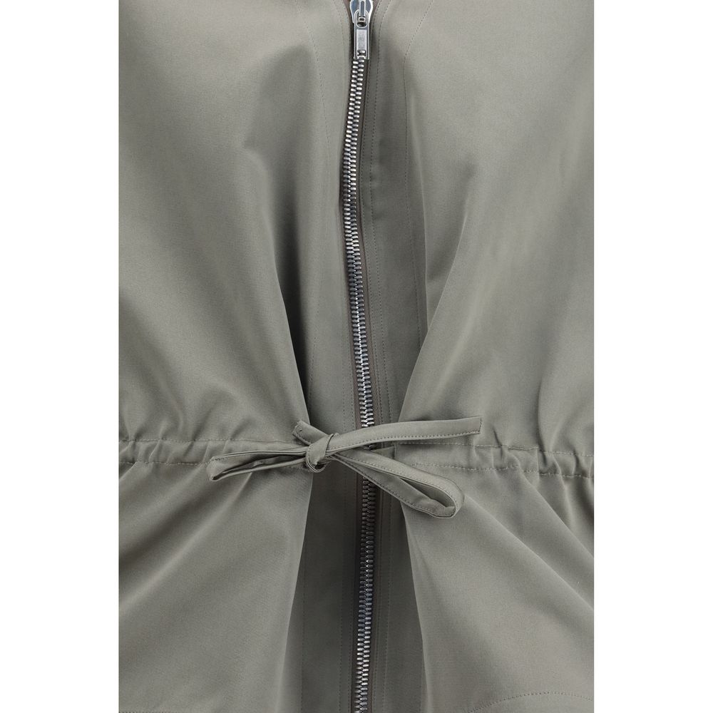 Rick Owens Bicolor Polyester Sleveless Jacket | Regal Royce