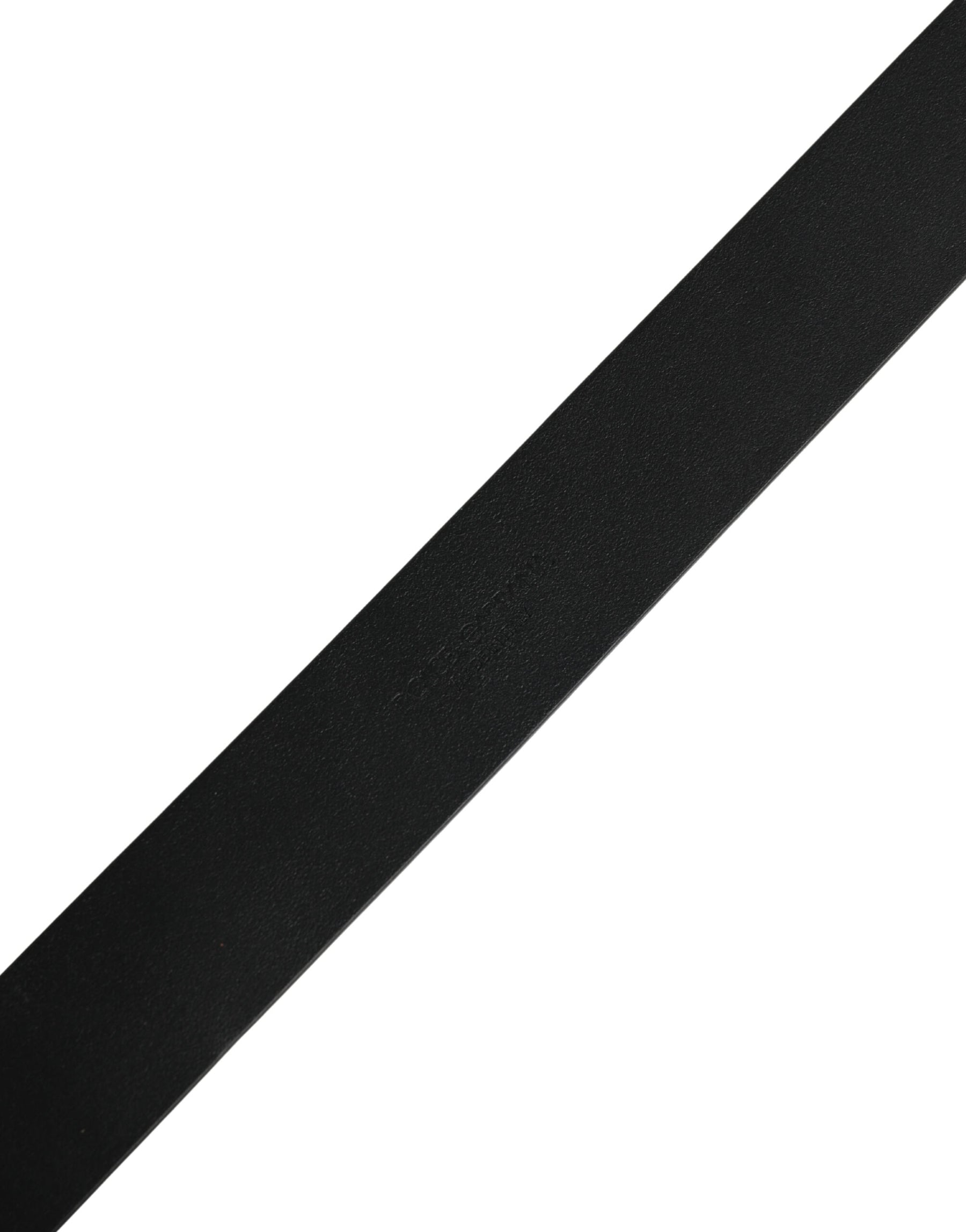 Dolce & Gabbana Black Calf Leather Gold Metal Buckle Belt | Regal Royce
