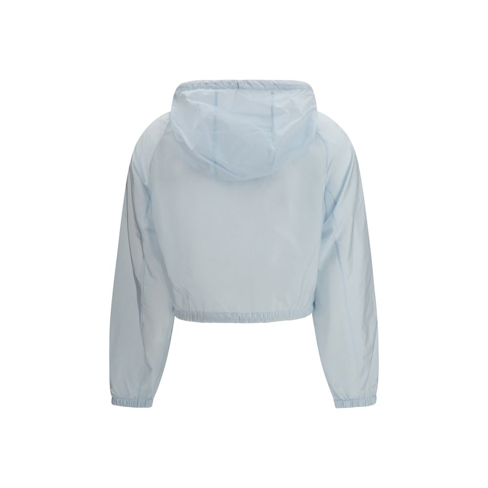 Prada Blue Recycled Polyamide Shell Jacket | Regal Royce