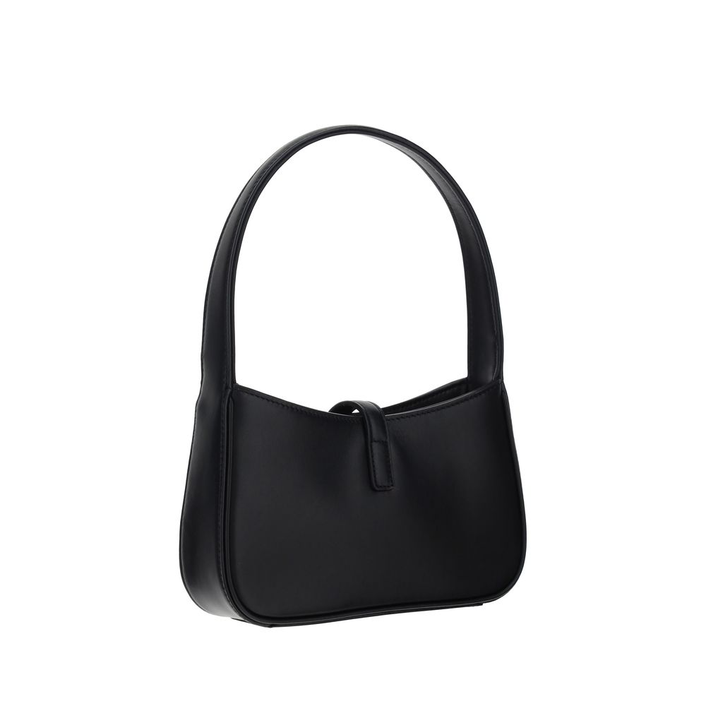 Saint Laurent Black Calf Leather Bos Taurus Shoulder Bag | Regal Royce