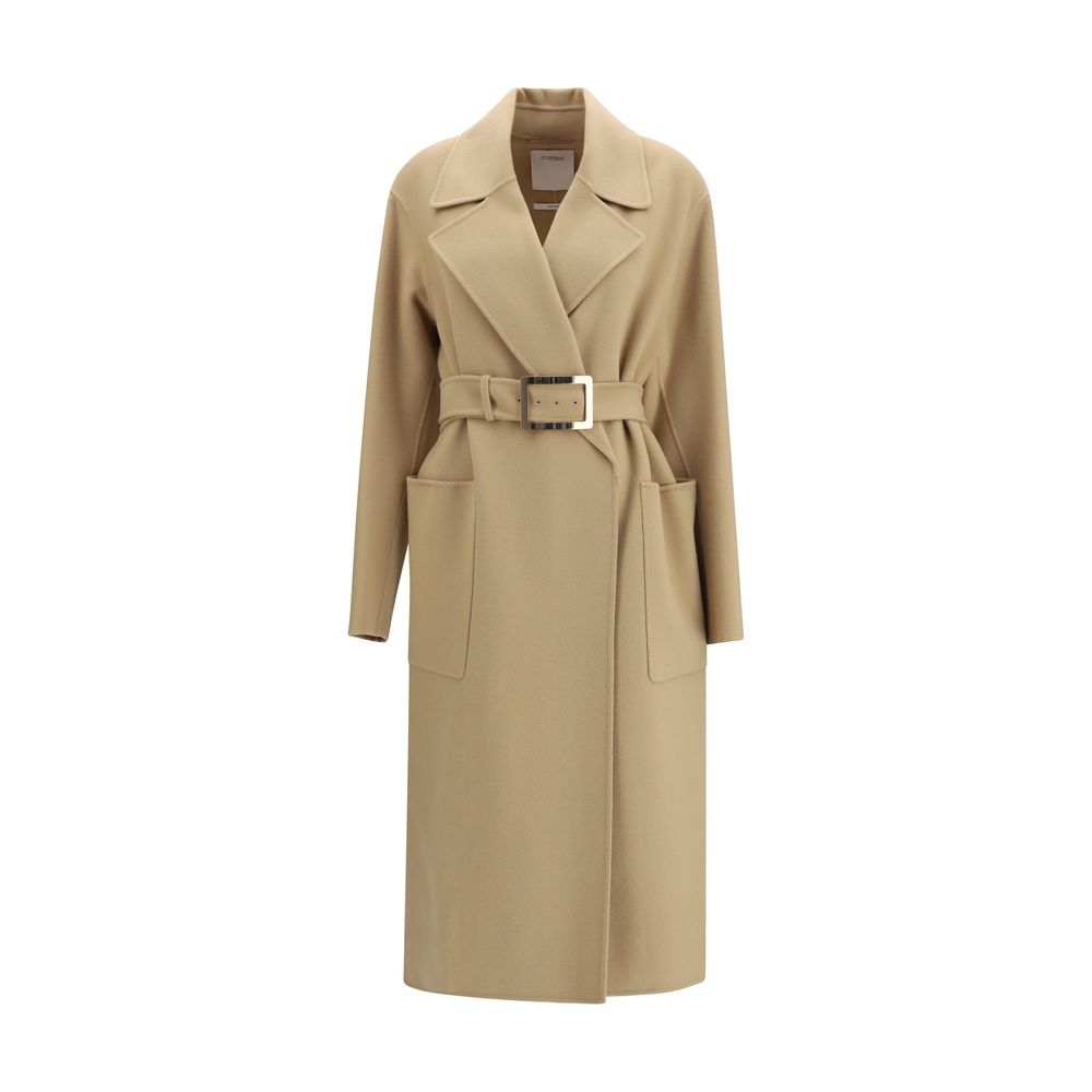 Max Mara Beige Fleece Wool Coat | Regal Royce