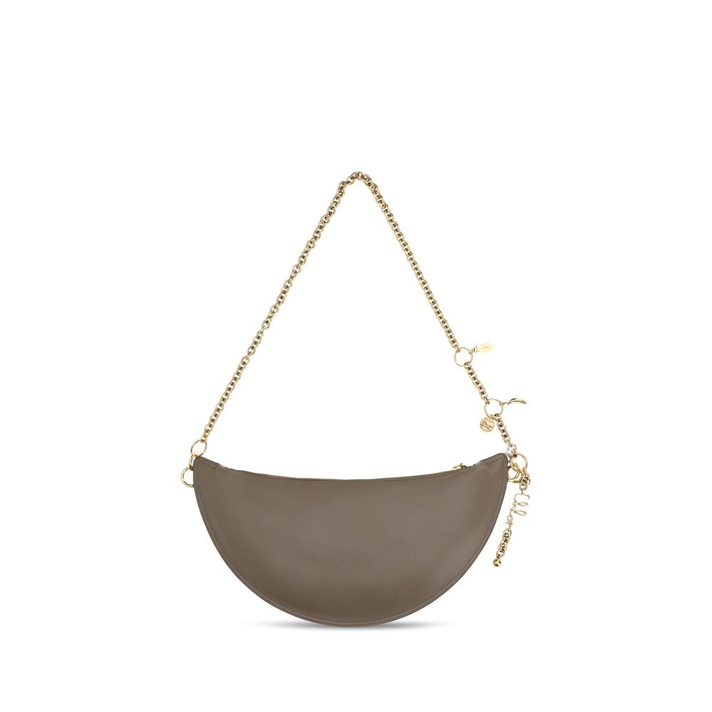Chloé Gray Calf Leather Bos Taurus Shoulder Bag | Regal Royce