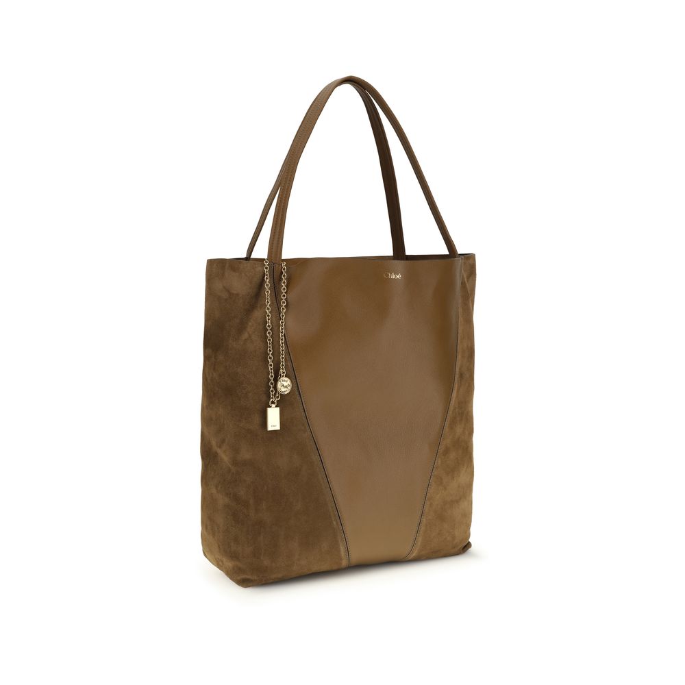 Chloé Brown Calf Leather Bos Taurus Shoulder Bag | Regal Royce