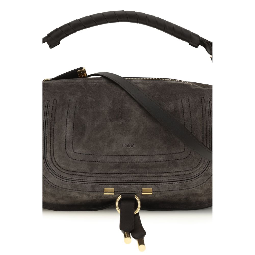 Chloé Brown Calf Leather Bos Taurus Shoulder Bag | Regal Royce