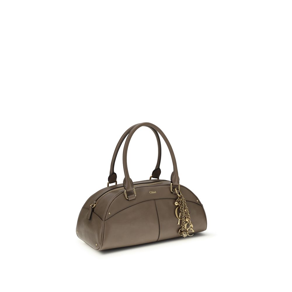 Chloé Gray Calf Leather Bos Taurus Handbag | Regal Royce