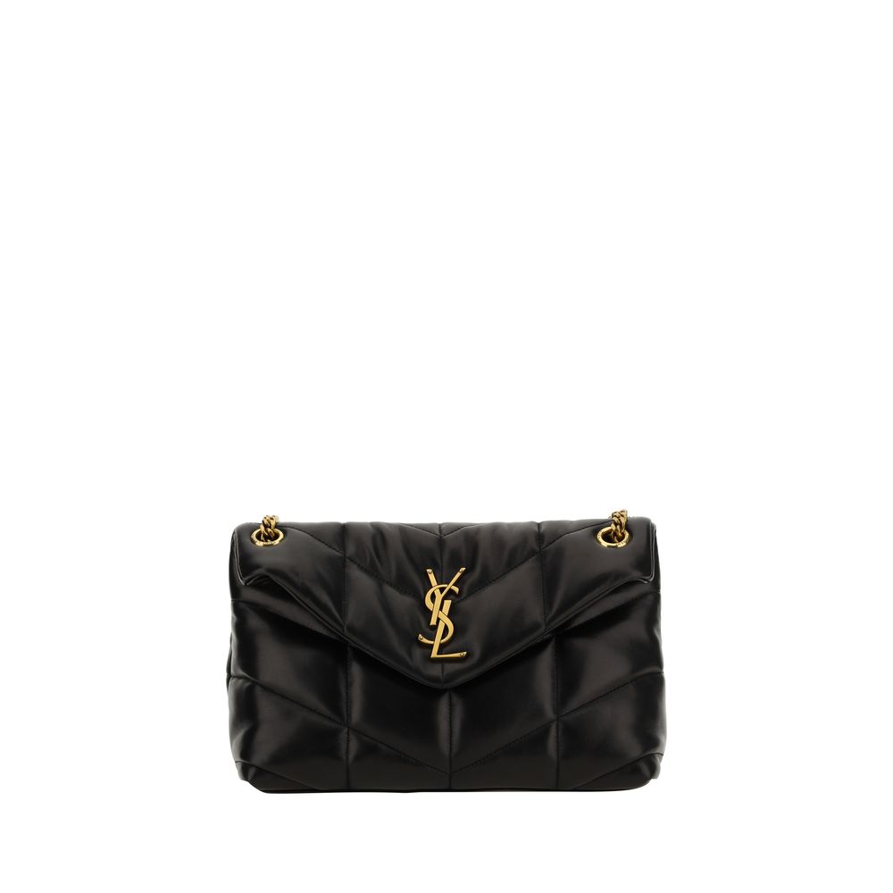 Saint Laurent Black Lamb Ovis Aries Aries Shoulder Bag | Regal Royce
