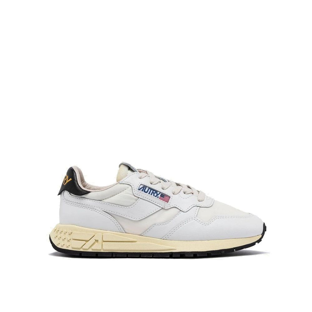 Autry White Leather Low Top Sneakers | Regal Royce