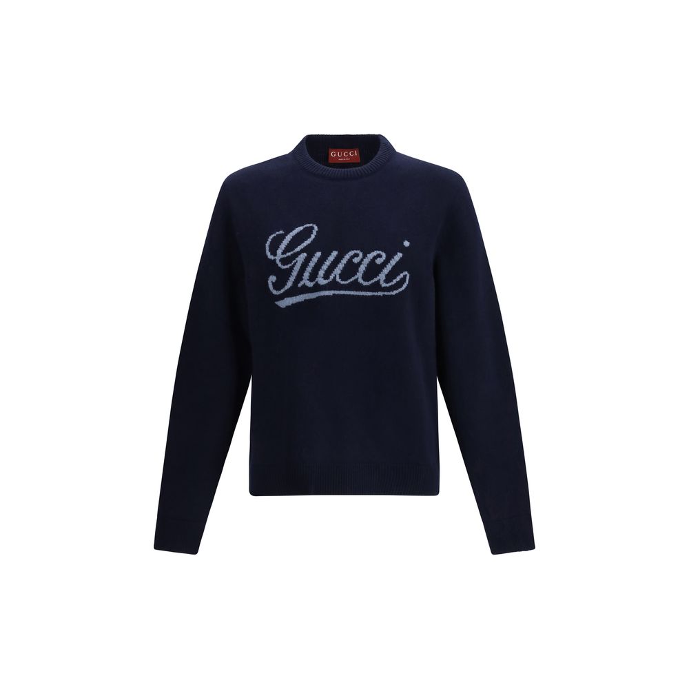 Gucci Blue Wool Sweatshirt | Regal Royce
