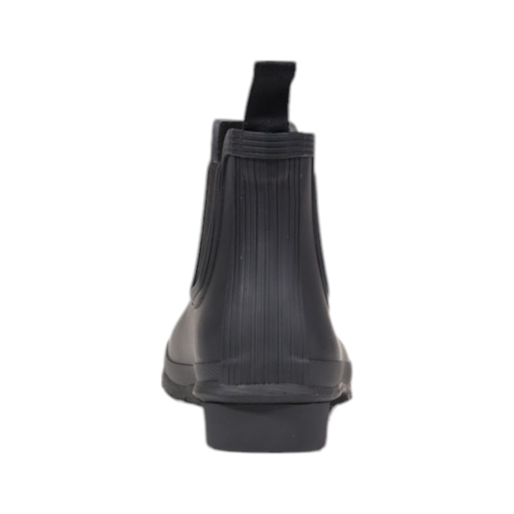 Hunter Black Recycled Polyester Ankle Boots | Regal Royce