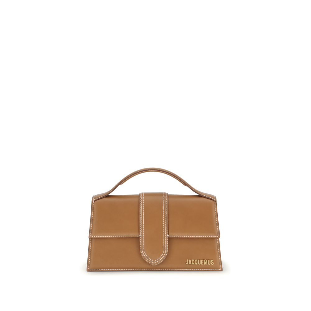 Jacquemus Brown Calf Leather Bos Taurus Handbag | Regal Royce