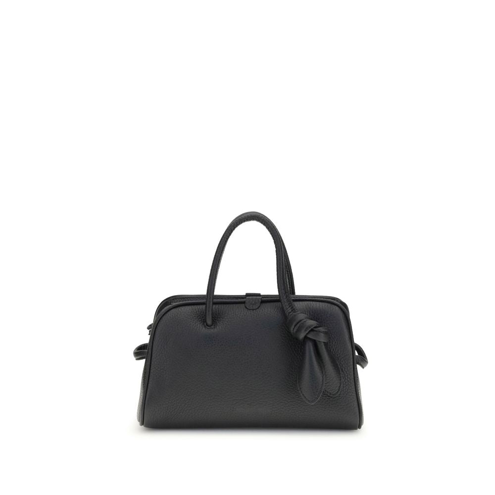 Jacquemus Black Calf Leather Bos Taurus Handbag | Regal Royce