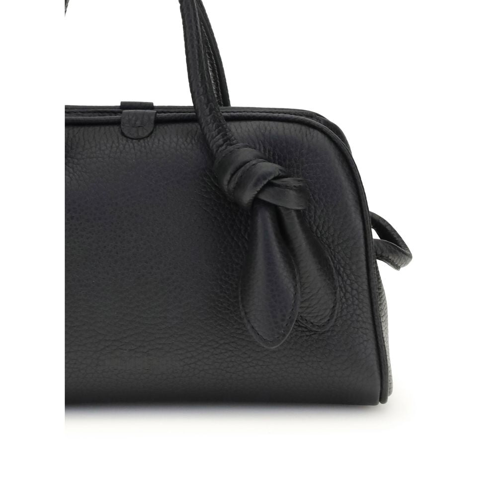Jacquemus Black Calf Leather Bos Taurus Handbag | Regal Royce