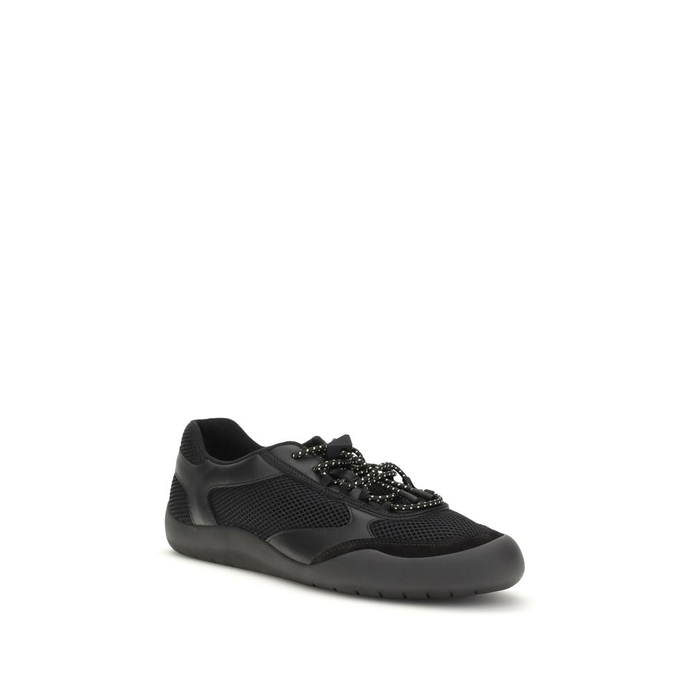 Prada Black Polyester Athletic Sneakers | Regal Royce