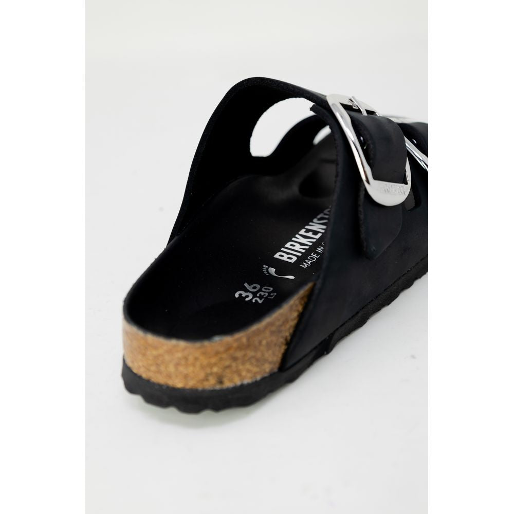 Birkenstock Black Synthetic Slippers | Regal Royce
