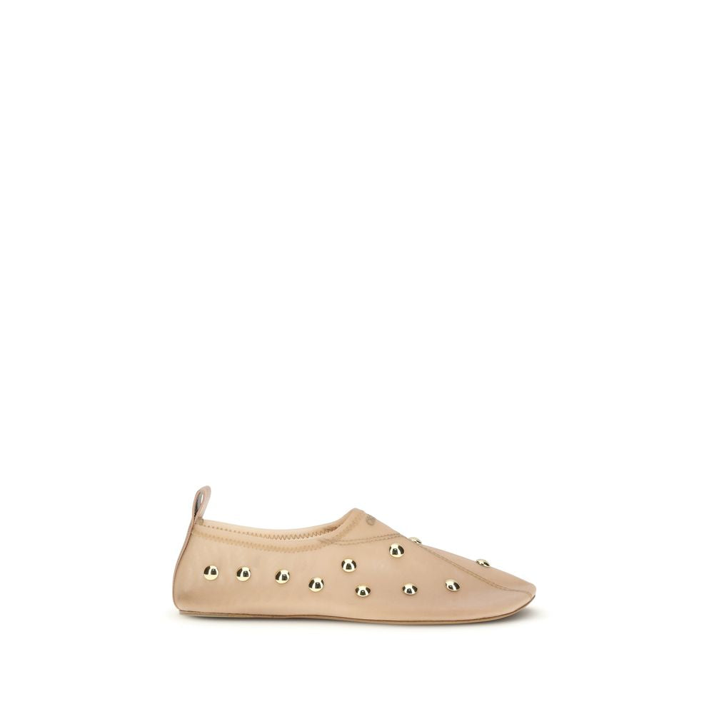 Chloé Multicolor Polyamide Ballet Flats | Regal Royce