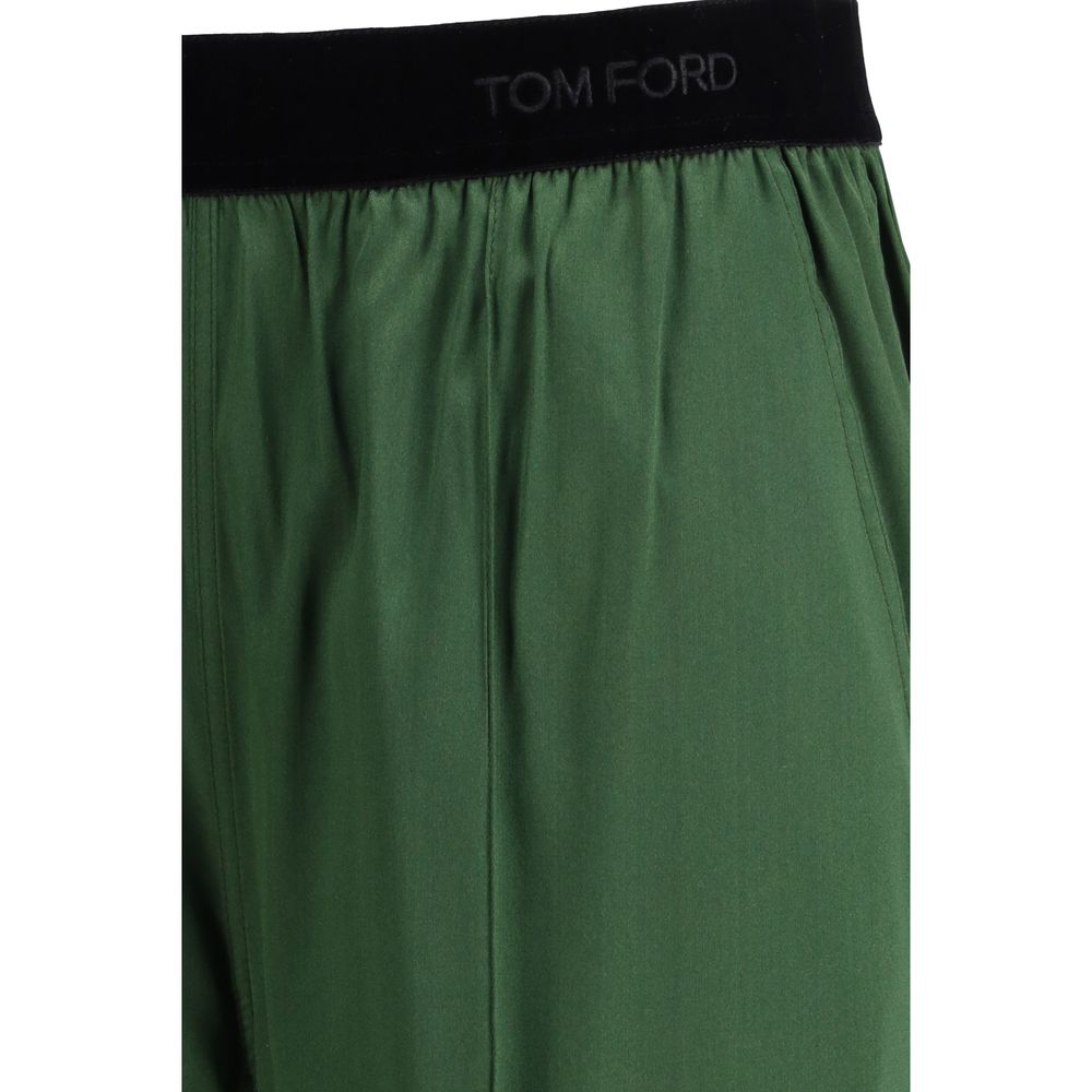 Tom Ford Bicolor Silk Casual Pants | Regal Royce