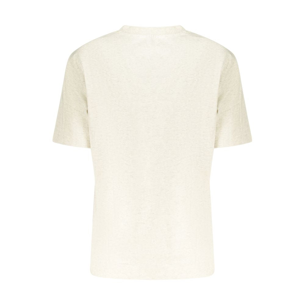 Calvin Klein Beige Cotton Women T-Shirt | Regal Royce